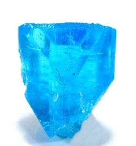irradiated topaz crystal