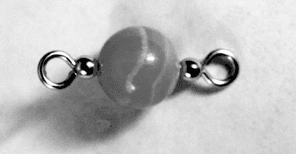 how to make a bead bracelet - form a circle 6