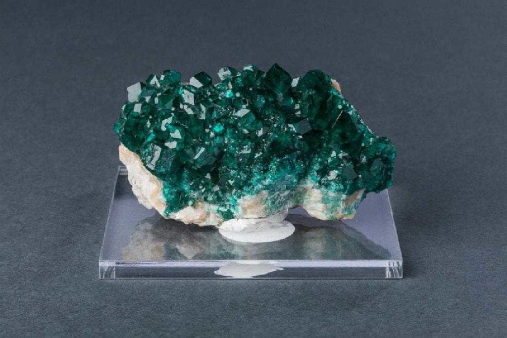 dioptase crystals - Democratic Republic of the Congo