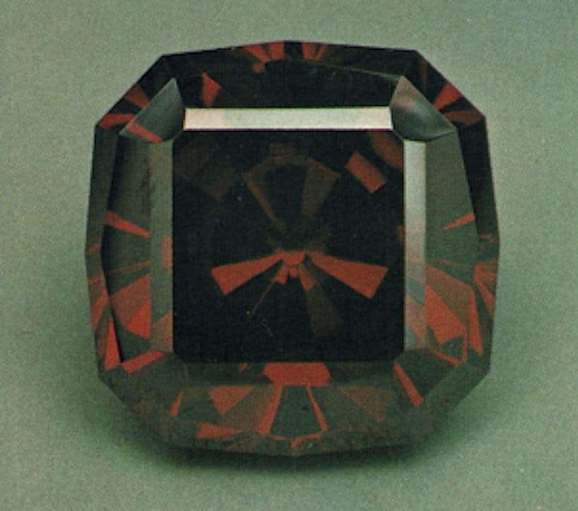 faceted cuprite - Namibia