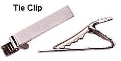 jewelry attachments and findings - tie clip