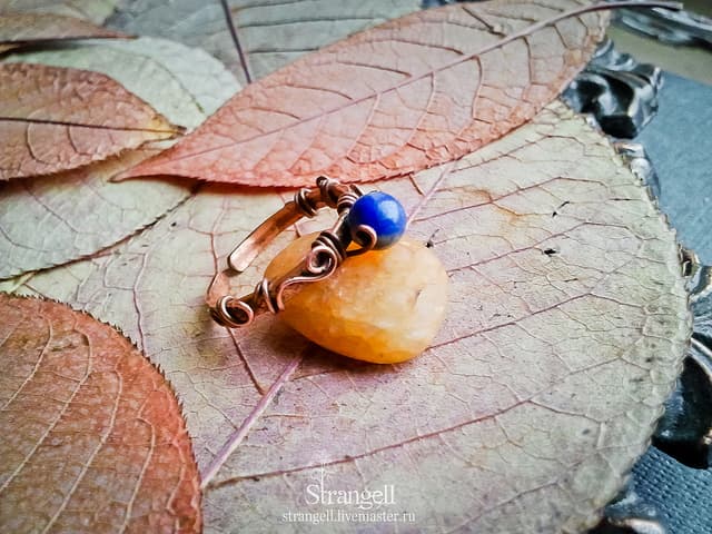 lapis lazuli - hot point testing