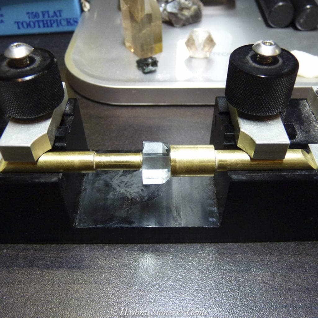 faceting process - transferring