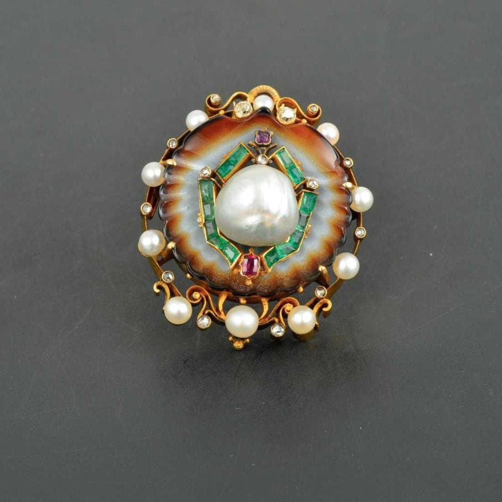 antique Victorian brooch