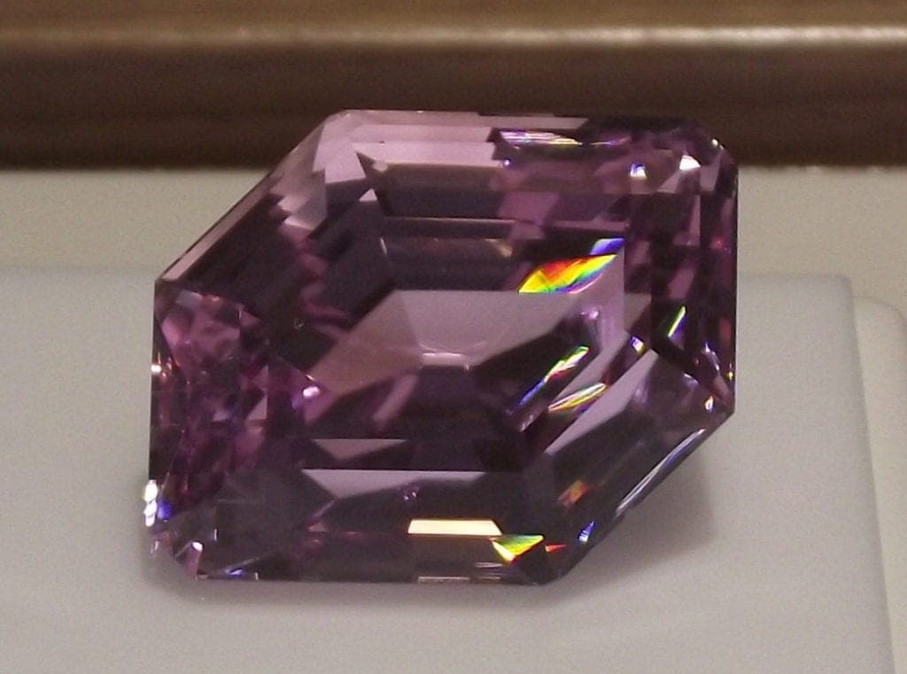 marquis-cut kunzite