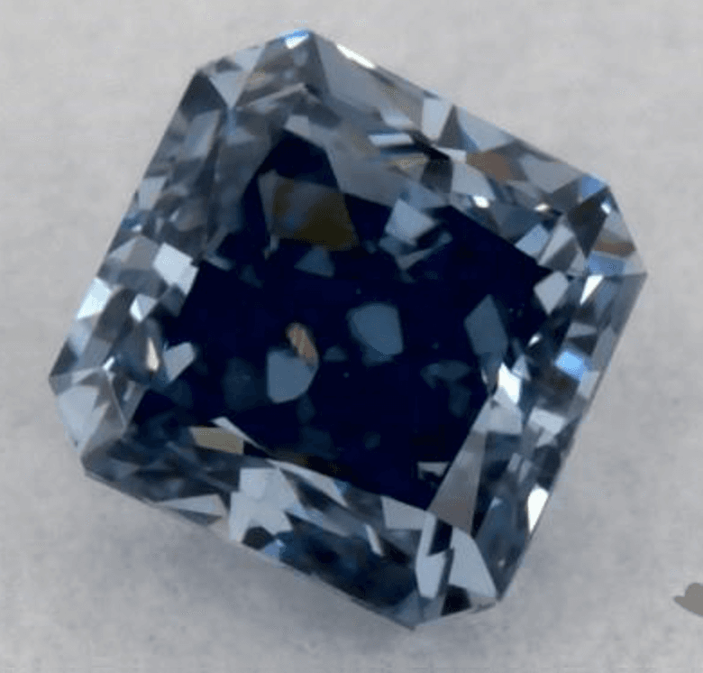 blue diamond - expensive engagement ring stones