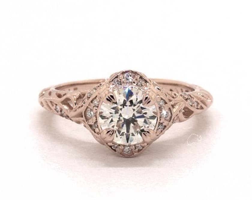 J color vintage setting