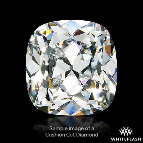 10.02 ct H VS1 Cushion Cut Loose Diamond White Flash