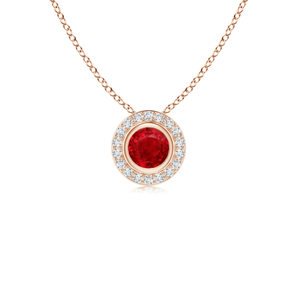 Ruby Pendant Necklaces Angara