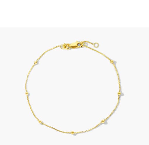 gold ball bracelet james allen