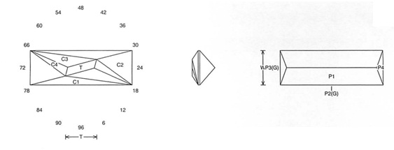 Rhomboid Split Jeff Graham Facet Design