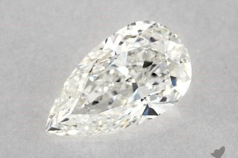 pear-shaped diamond guide - L/W ratio of 1.73
